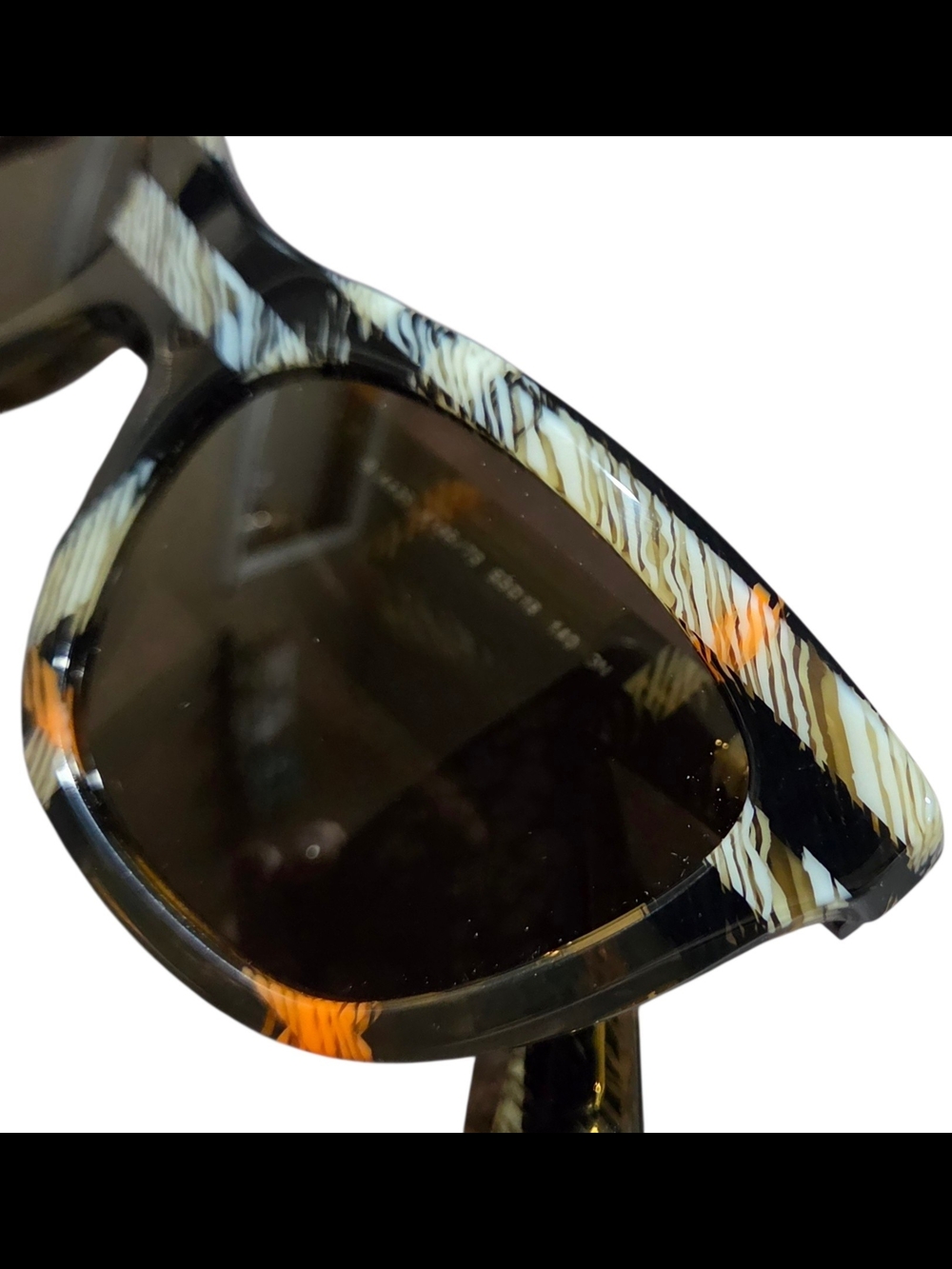 Burberry NEW Cat Eye Sunglasses Be4435 Classic Brown Black Nova Check - Picture 7 of 9
